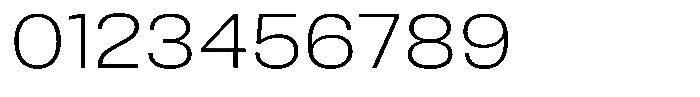 Antre Wide Extra Light Font OTHER CHARS
