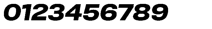 Antre Wide Heavy Italic Font OTHER CHARS