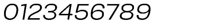 Antre Wide Light Italic Font OTHER CHARS