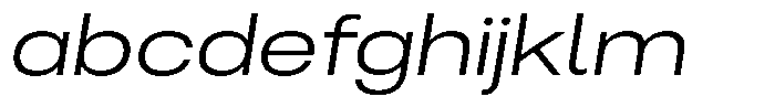Antre Wide Light Italic FONT