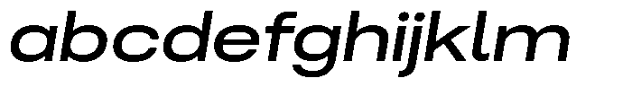 Antre Wide Medium Italic FONT