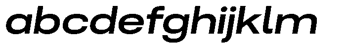 Antre Wide Semi Bold Italic FONT