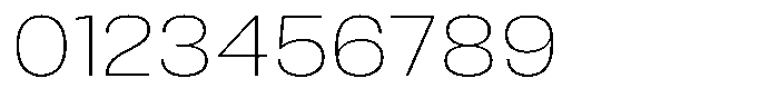 Antre Wide Thin Font OTHER CHARS