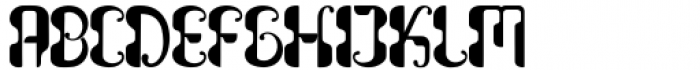 Antucious Regular Font UPPERCASE