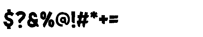 Antvesh Font OTHER CHARS
