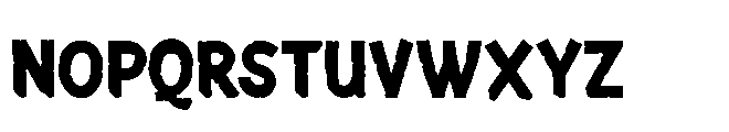 Antvesh Font UPPERCASE