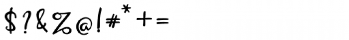 Anuin Regular Font OTHER CHARS