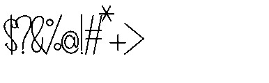 Anya Slab Font OTHER CHARS