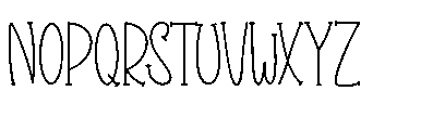 Anya Slab Font UPPERCASE
