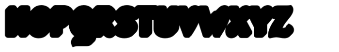 Anyhow Extrude Font UPPERCASE