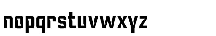 Anymspace Bold Font LOWERCASE