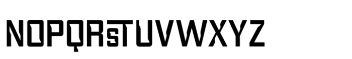 Anymspace Regular Font UPPERCASE