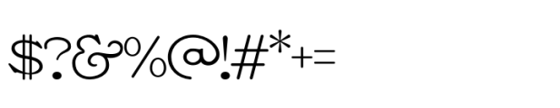 Anytown Light Font OTHER CHARS