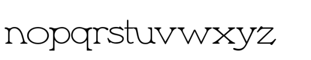 Anytown Light Font LOWERCASE