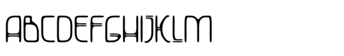Anzuka Drawn Font UPPERCASE