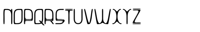 Anzuka Drawn Font UPPERCASE