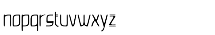 Anzuka Drawn Font LOWERCASE