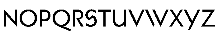 Anacharsis Regular Font UPPERCASE