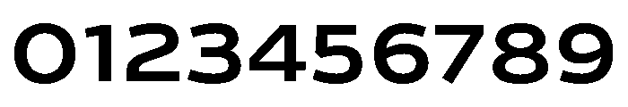 Analog Bold Font OTHER CHARS
