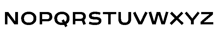Analog Bold Font UPPERCASE