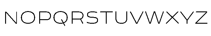 Analog Light Font UPPERCASE