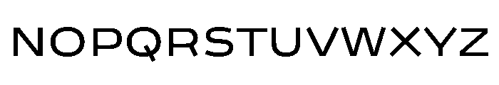 Analog Medium Font UPPERCASE