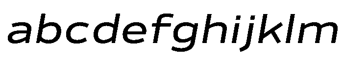 Analog MediumOblique FONT