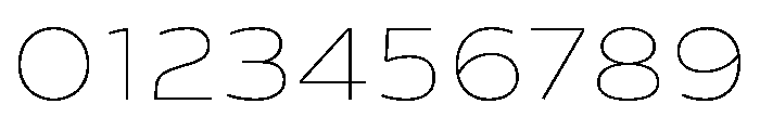 Analog Thin Font OTHER CHARS