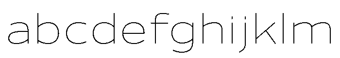 Analog Thin FONT