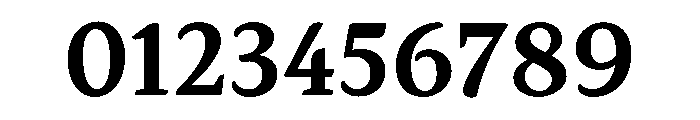 Andersen Bold Font OTHER CHARS