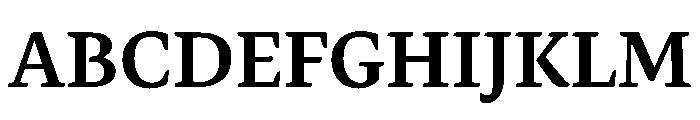 Andersen Bold Font UPPERCASE