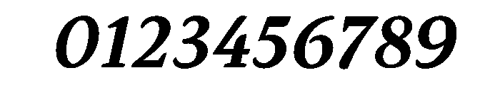 Andersen BoldItalic Font OTHER CHARS