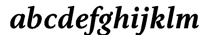 Andersen BoldItalic FONT