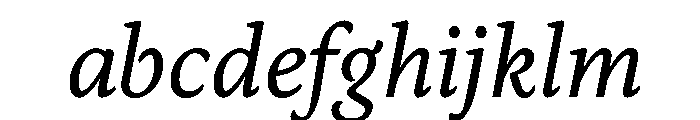 Andersen Italic FONT
