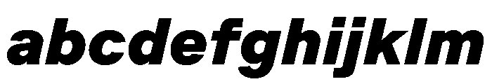 Andret BlackItalic FONT