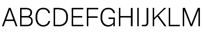 Andret Light Font UPPERCASE