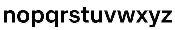 Andret Medium Font LOWERCASE
