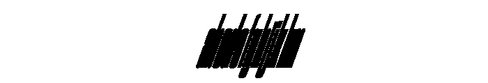 Angela ExtraBoldItalic E10325f8 FONT