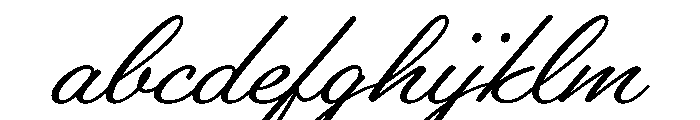 AngusHand Calligraphy FONT