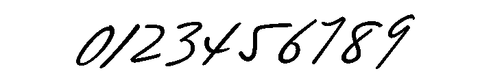AngusHand Casual Font OTHER CHARS