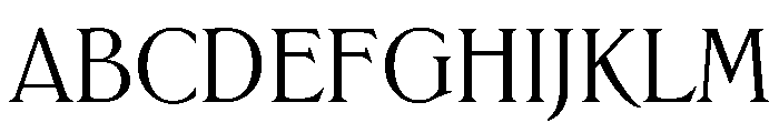 Anker Medium Font UPPERCASE