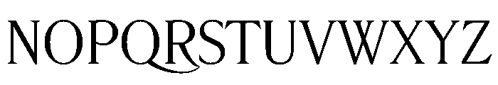 Anker Medium Font LOWERCASE
