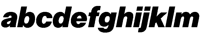 AnonGrotesk BlackIt FONT