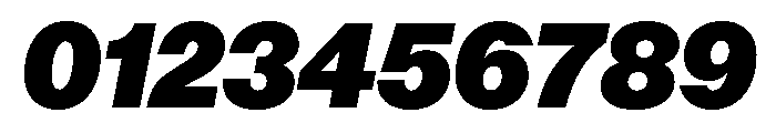 AnonGrotesk ExtraBlackIt Font OTHER CHARS