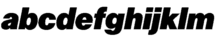AnonGrotesk ExtraBlackIt FONT