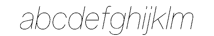 AnonGrotesk ExtraThinIt FONT