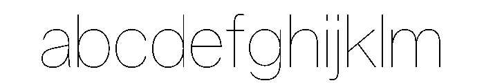 AnonGrotesk ExtraThin FONT