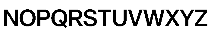 AnonGrotesk Medium Font UPPERCASE