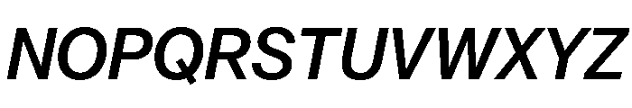 AnonGrotesk MediumIt Font UPPERCASE