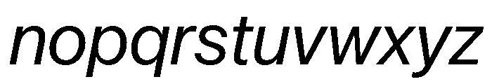 AnonGrotesk RegularIt Font LOWERCASE